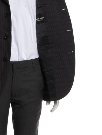 Comme des Garçons Homme Plus Wool Striped Two-Piece Blazer