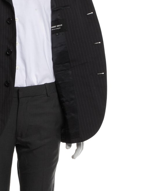 Comme des Garçons Homme Plus Wool Striped Two-Piece Blazer