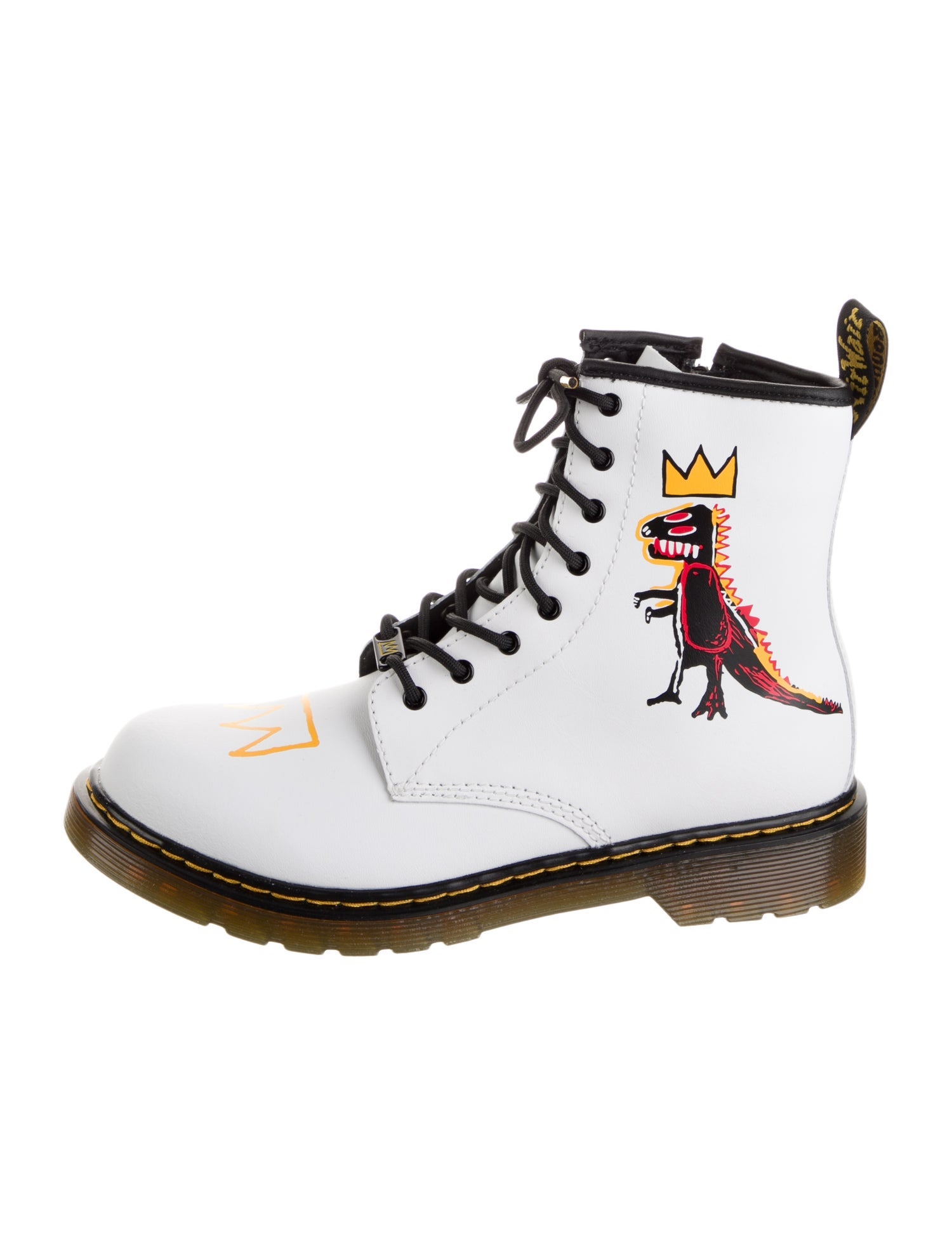 Dr. Martens x Jean-Michel Basquiat Combat boots w/ Tags