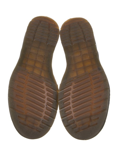 Dr. Martens Leather Whipstitch Trim Combat Boots