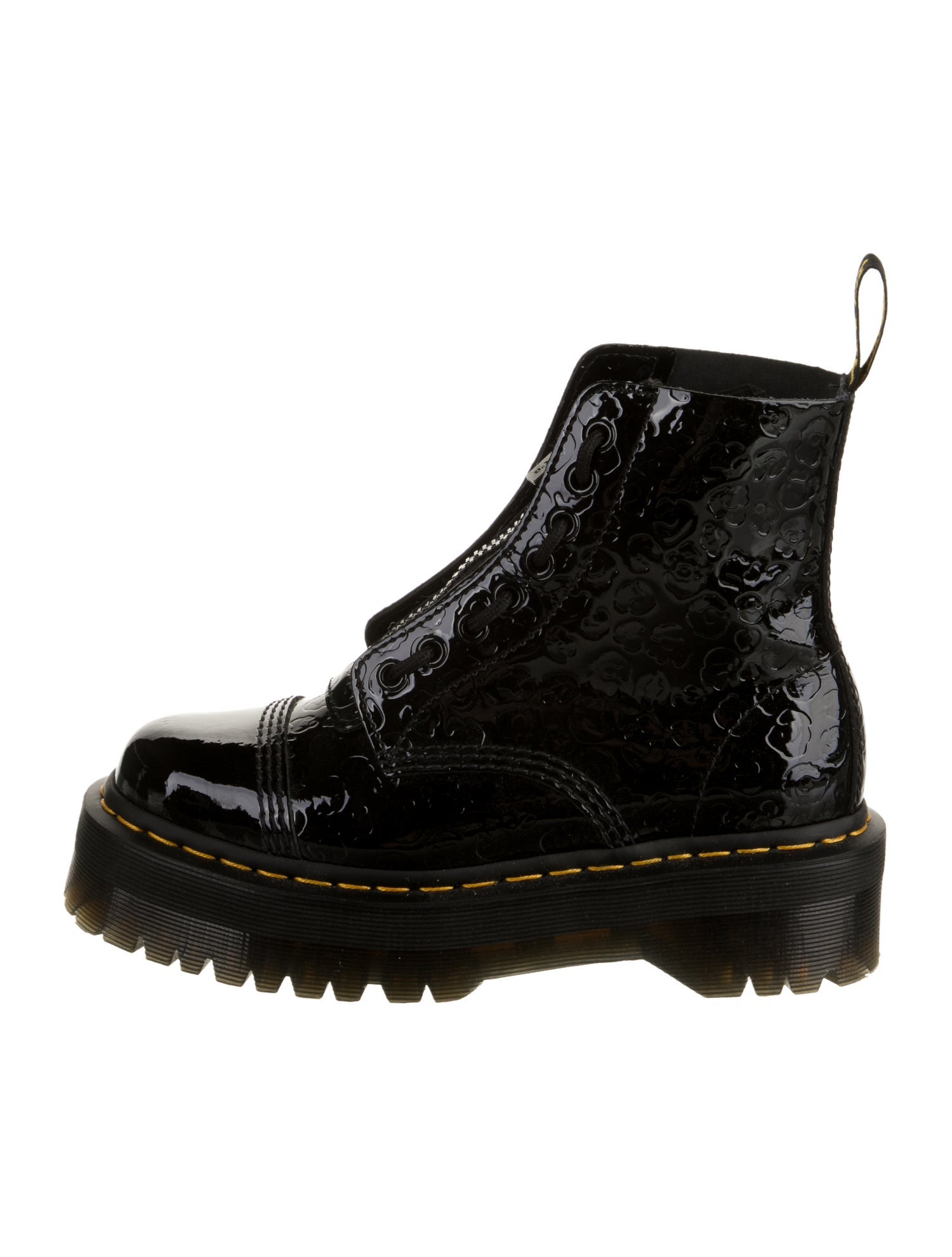 Doc Martens x Marc Jacobs Patent Leather Combat Boots