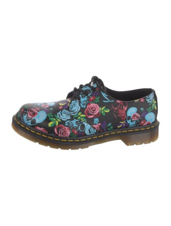 Doc Martens x Marc Jacobs Leather Floral Print Oxfords