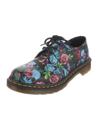 Doc Martens x Marc Jacobs Leather Floral Print Oxfords