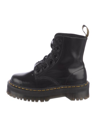 Doc Martens x Marc Jacobs Leather Combat Boots