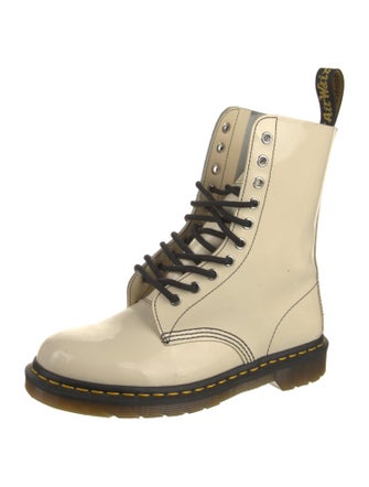 Doc Martens x Marc Jacobs Patent Leather Combat Boots