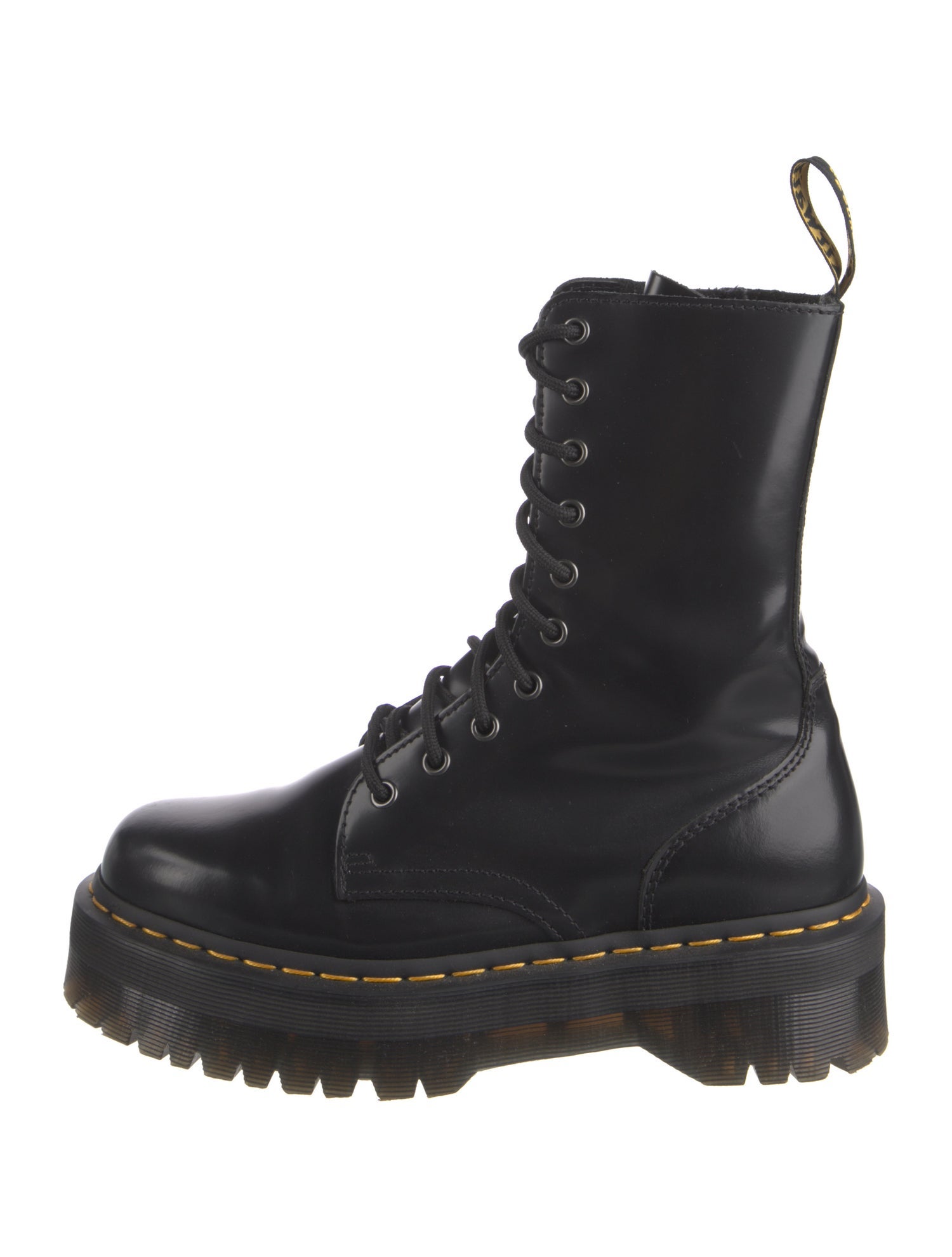 Doc Martens x Marc Jacobs Patent Leather Combat Boots