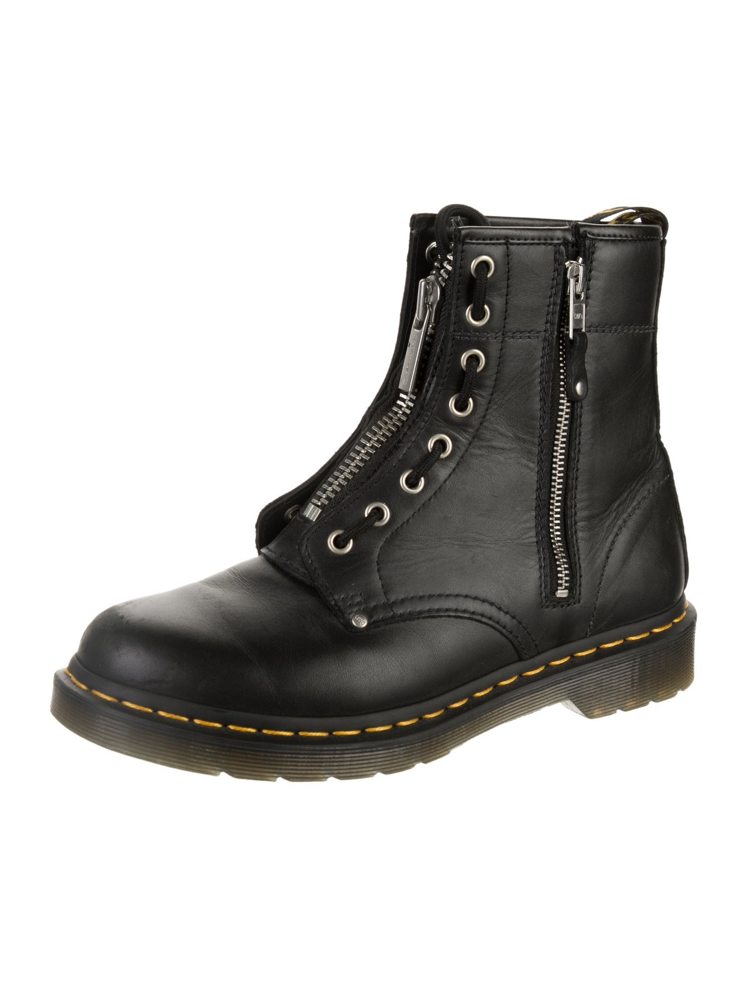 Doc Martens x Marc Jacobs Leather Combat Boots