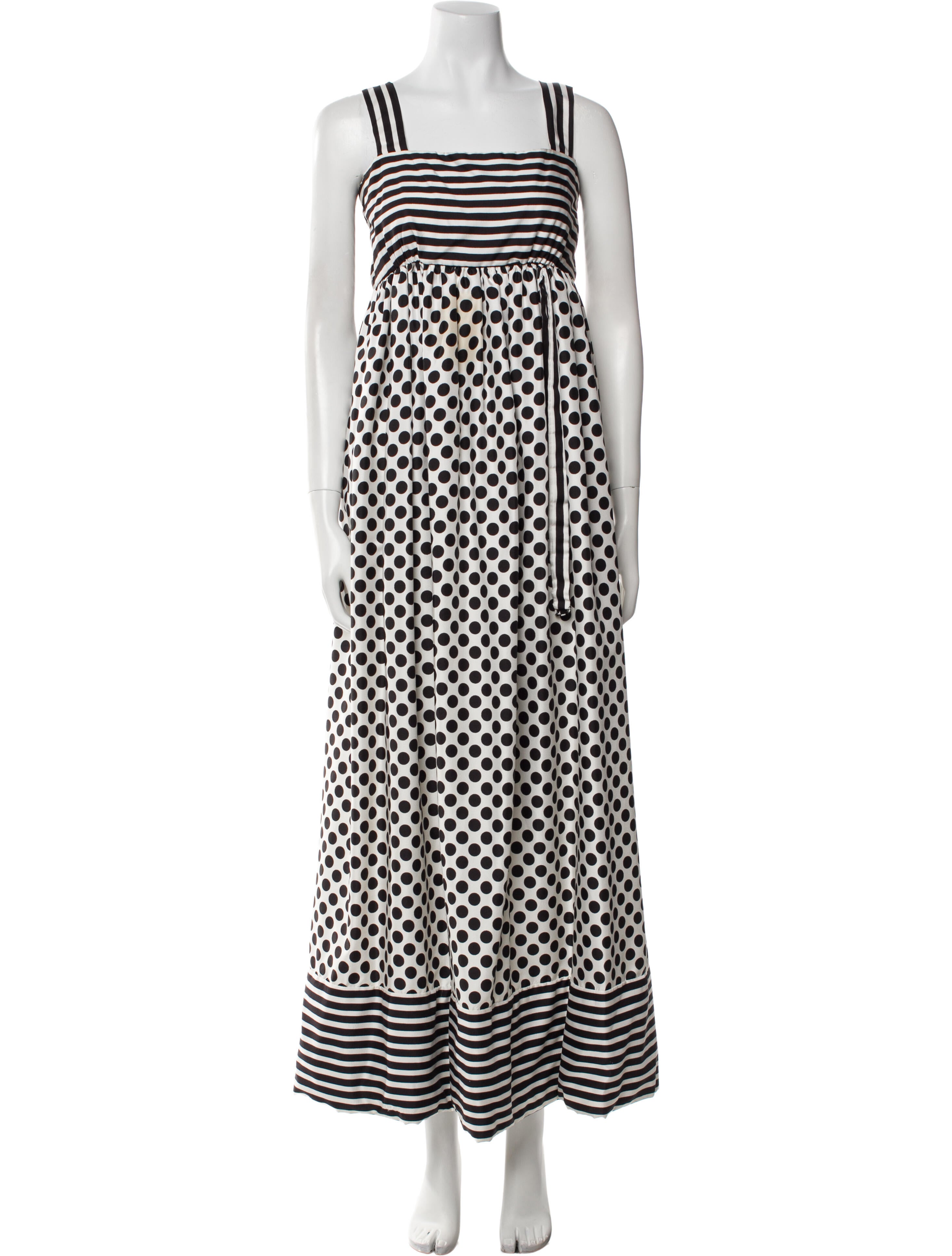 Dominic Rompollo Striped Long Dress