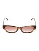 DMY by DMY Cat-Eye Gradient Sunglasses
