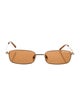DMY by DMY Square Tinted Sunglasses