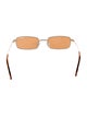 DMY by DMY Square Tinted Sunglasses