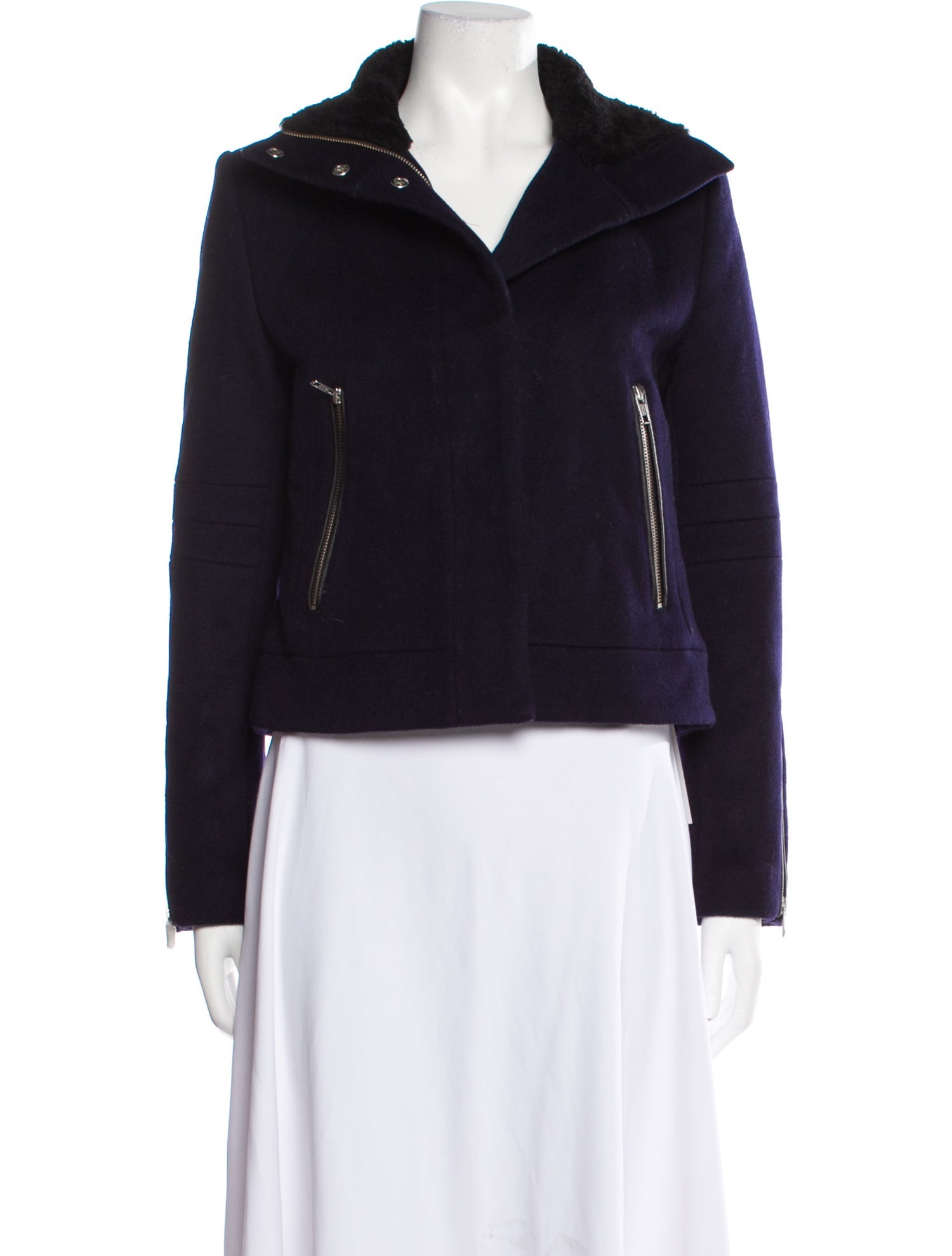 Doma Wool Fur Jacket w/ Tags