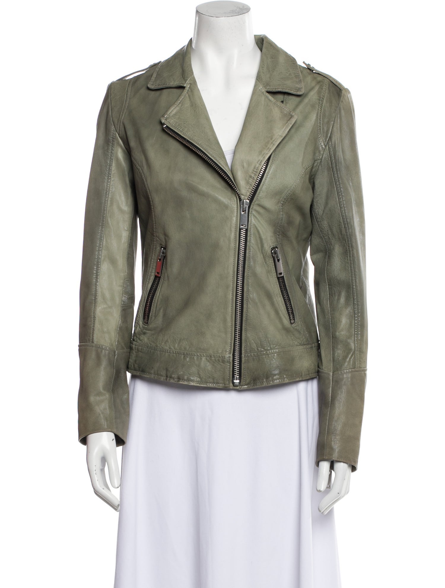 Doma Leather Biker Jacket