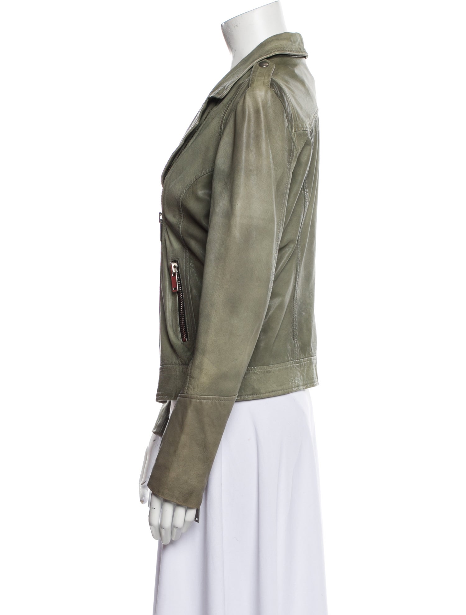 Doma Leather Biker Jacket