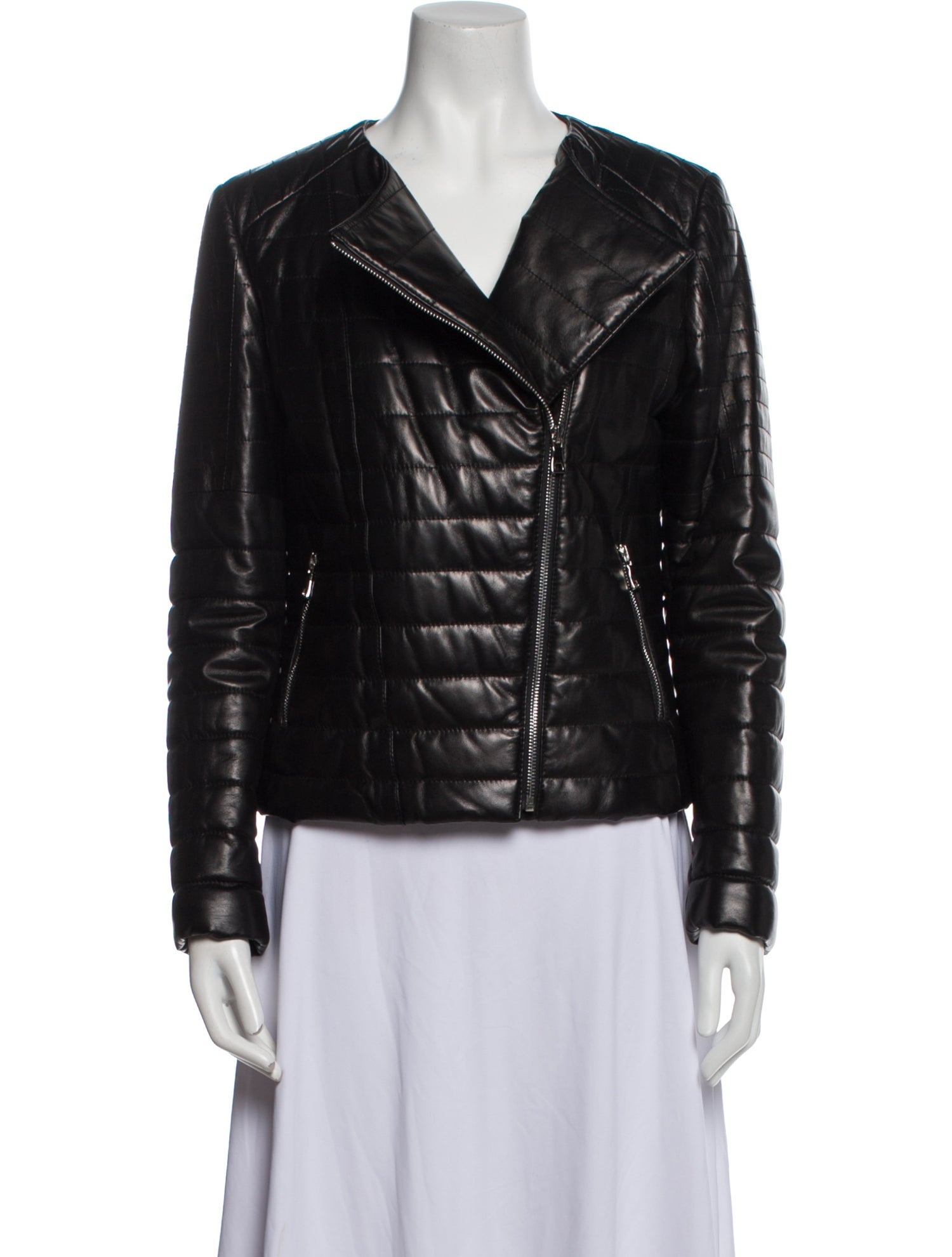 Doma Lamb Leather Biker Jacket