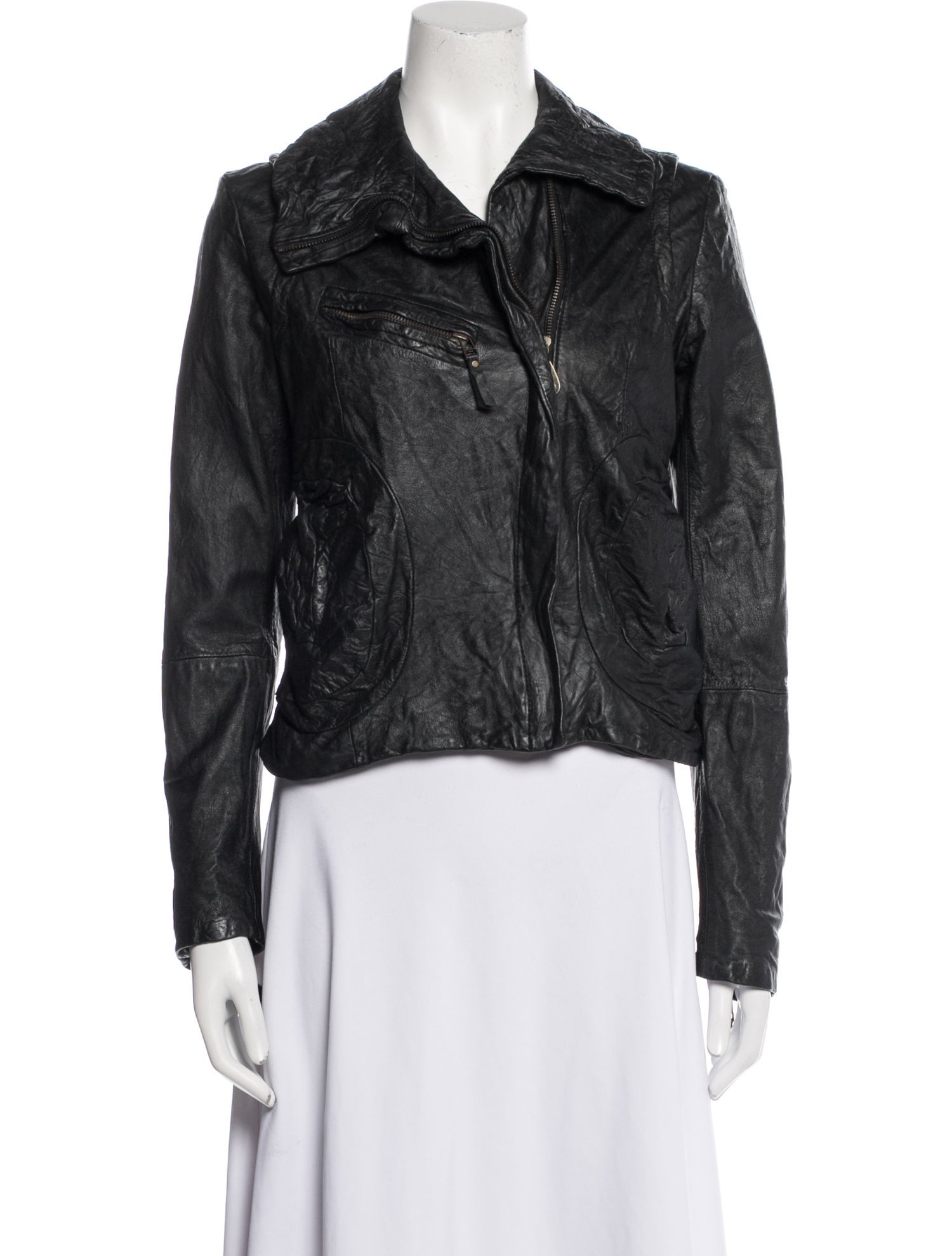 Doma Leather Biker Jacket