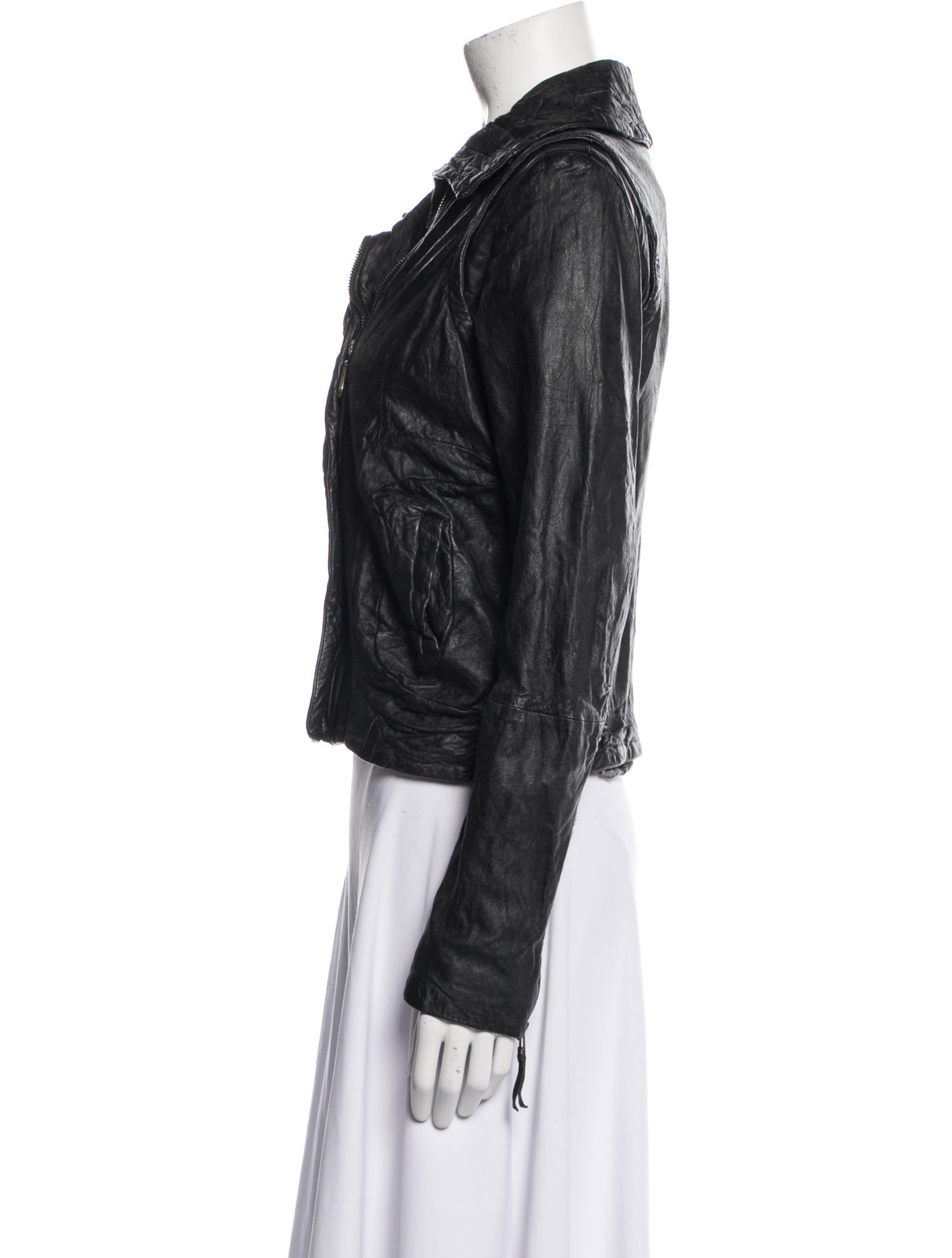 Doma Leather Biker Jacket