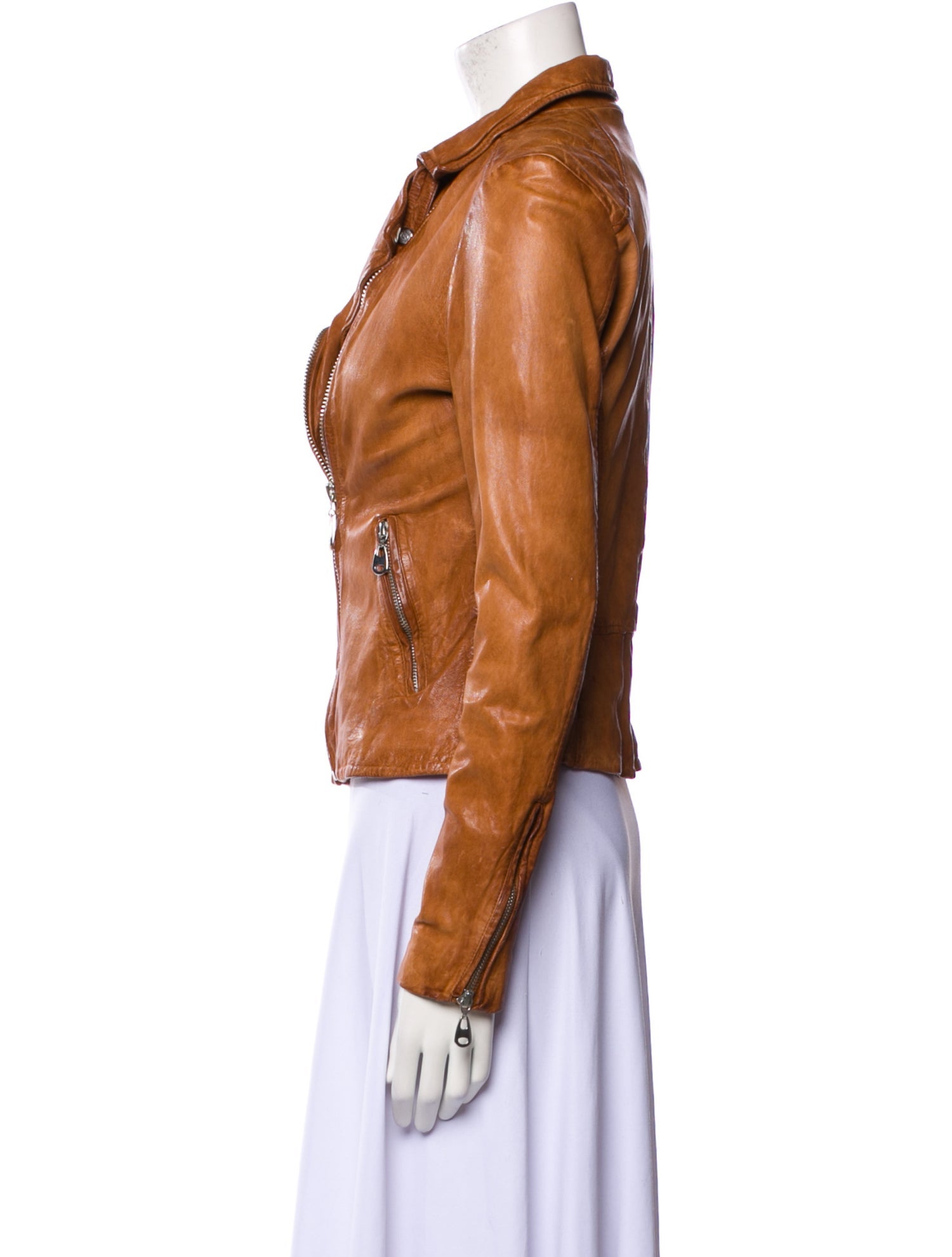Doma Leather Biker Jacket