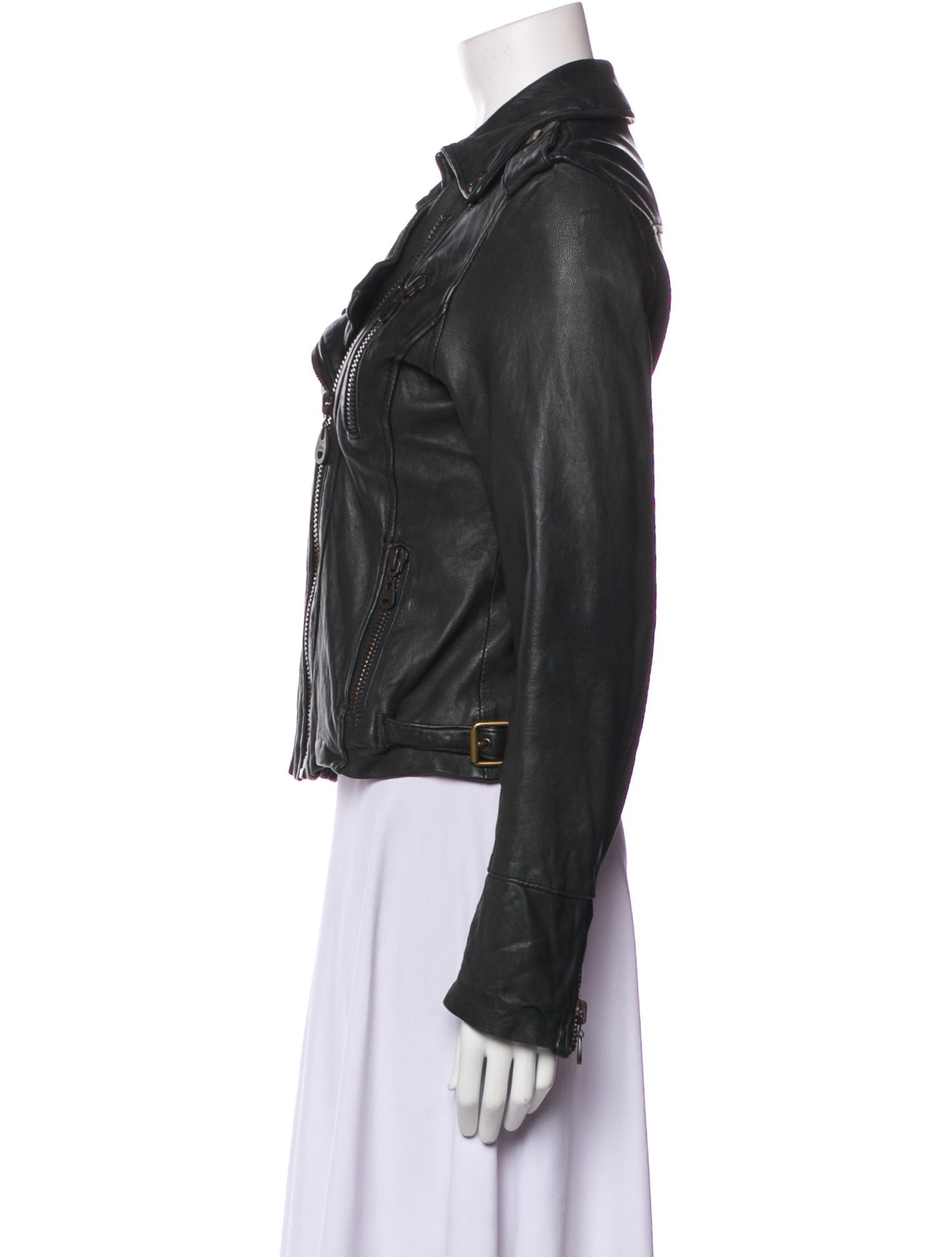 Doma Leather Biker Jacket