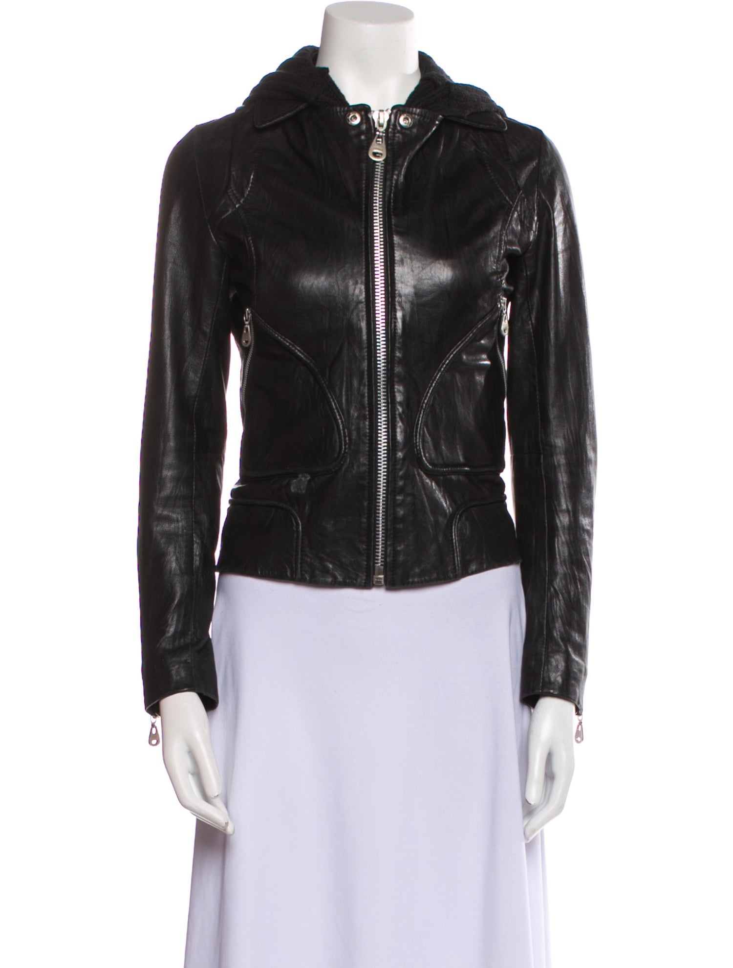 Doma Leather Biker Jacket