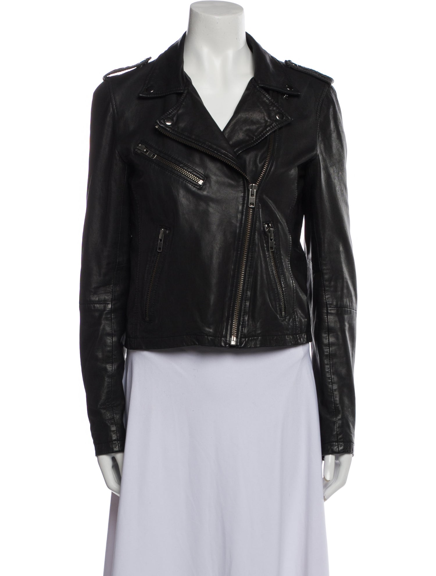 Doma Leather Biker Jacket