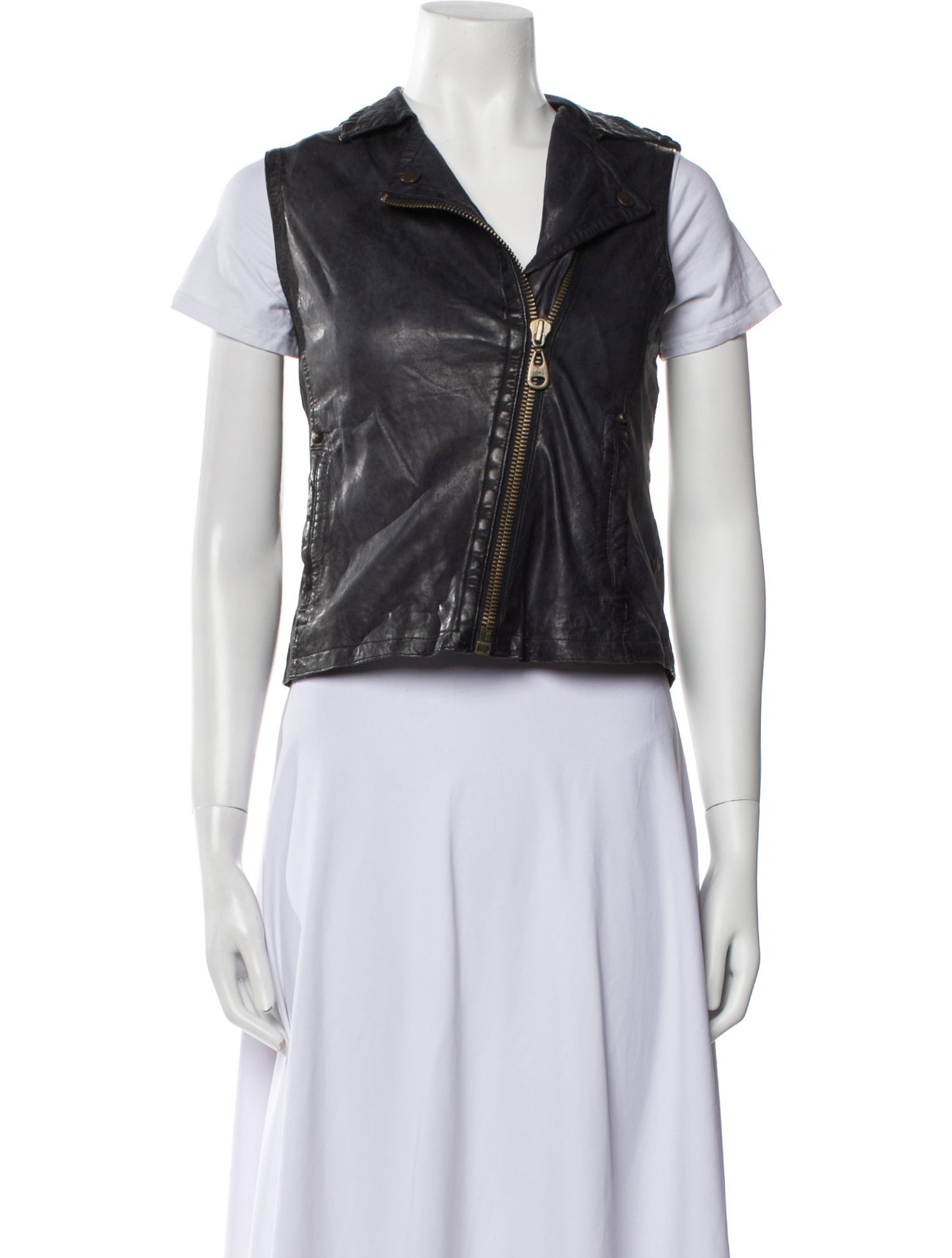 Doma Leather Vest