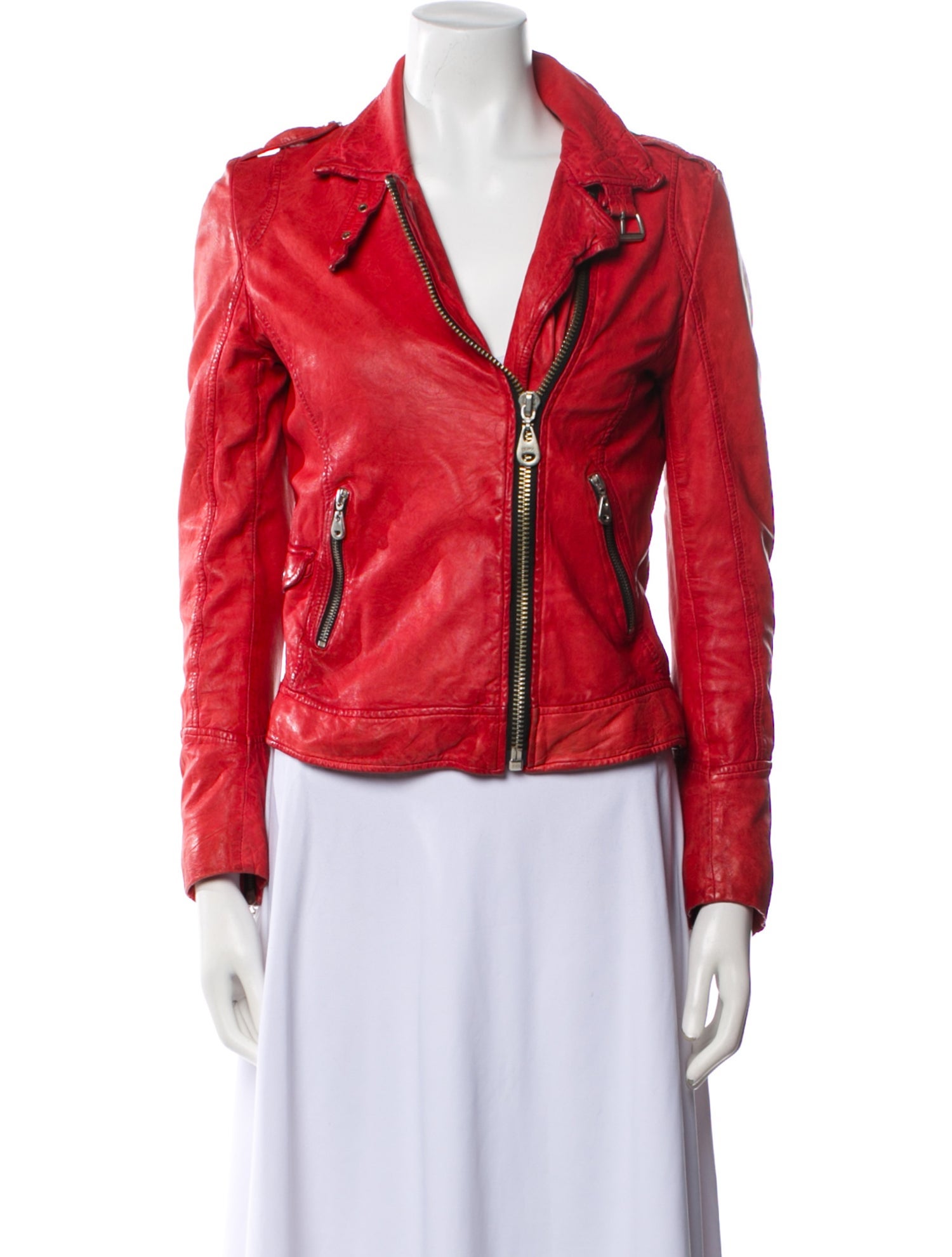 Doma Leather Biker Jacket