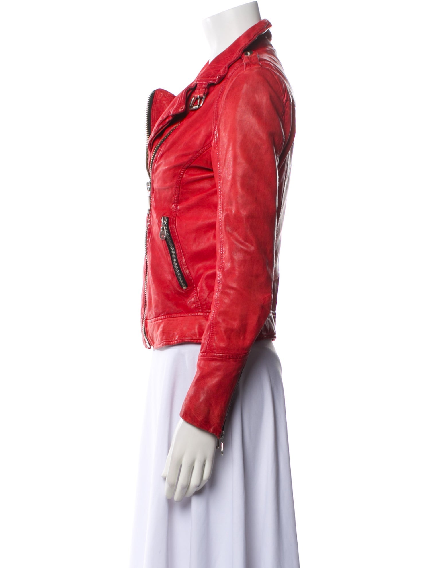 Doma Leather Biker Jacket