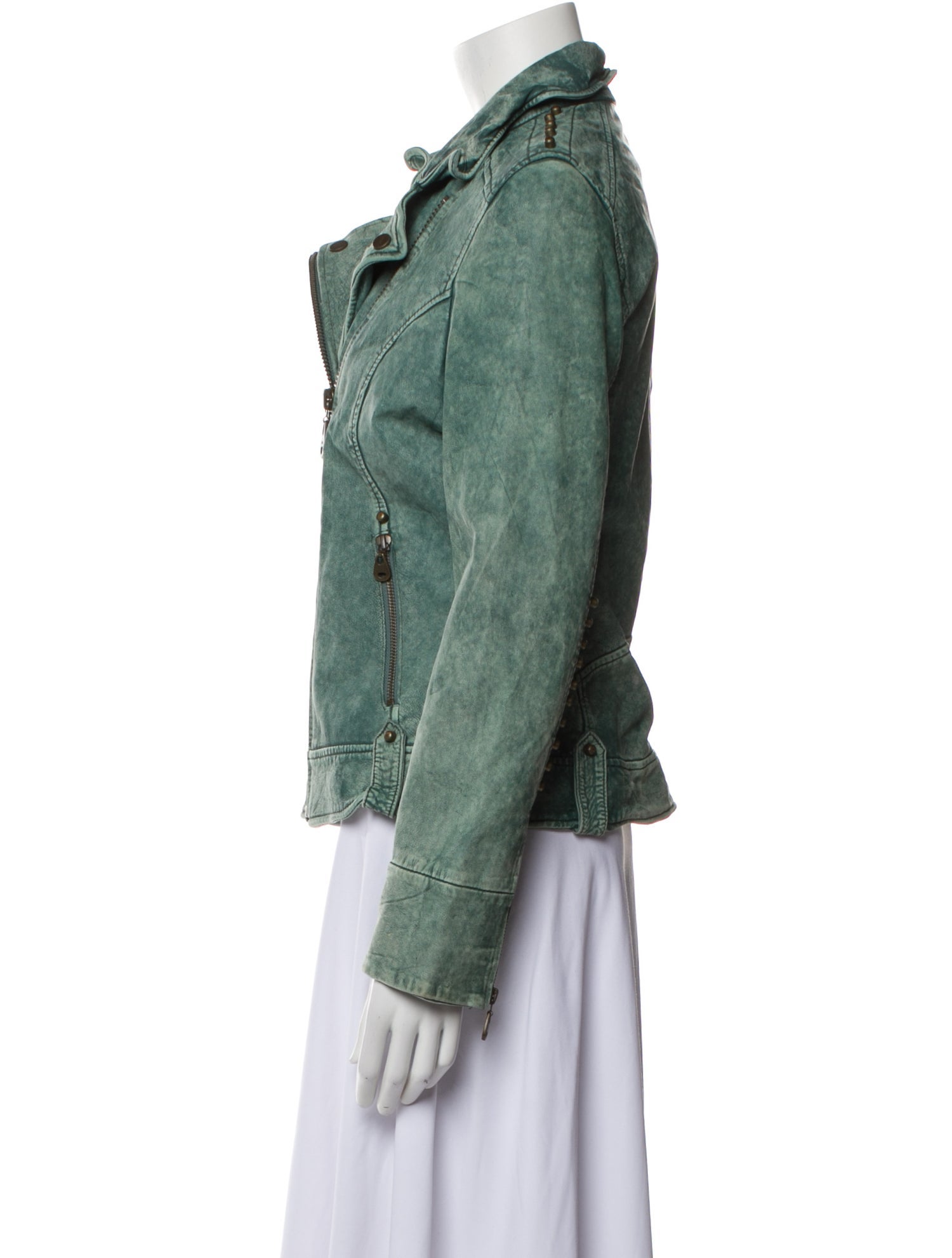 Doma Leather Biker Jacket