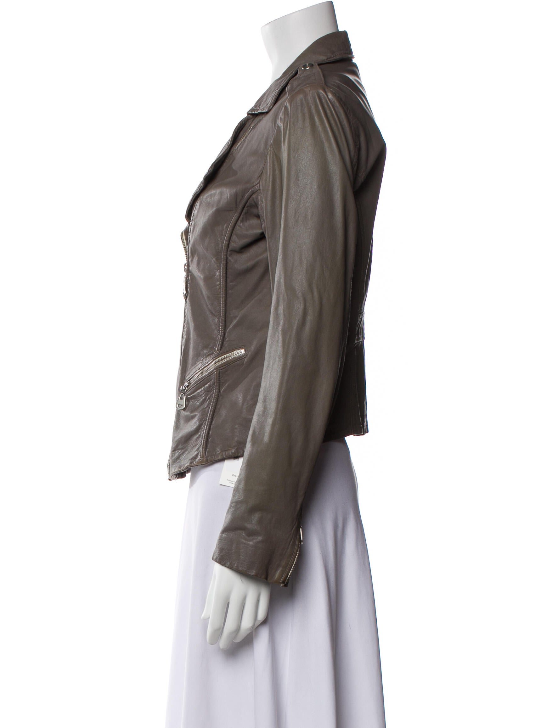 Doma Leather Biker Jacket