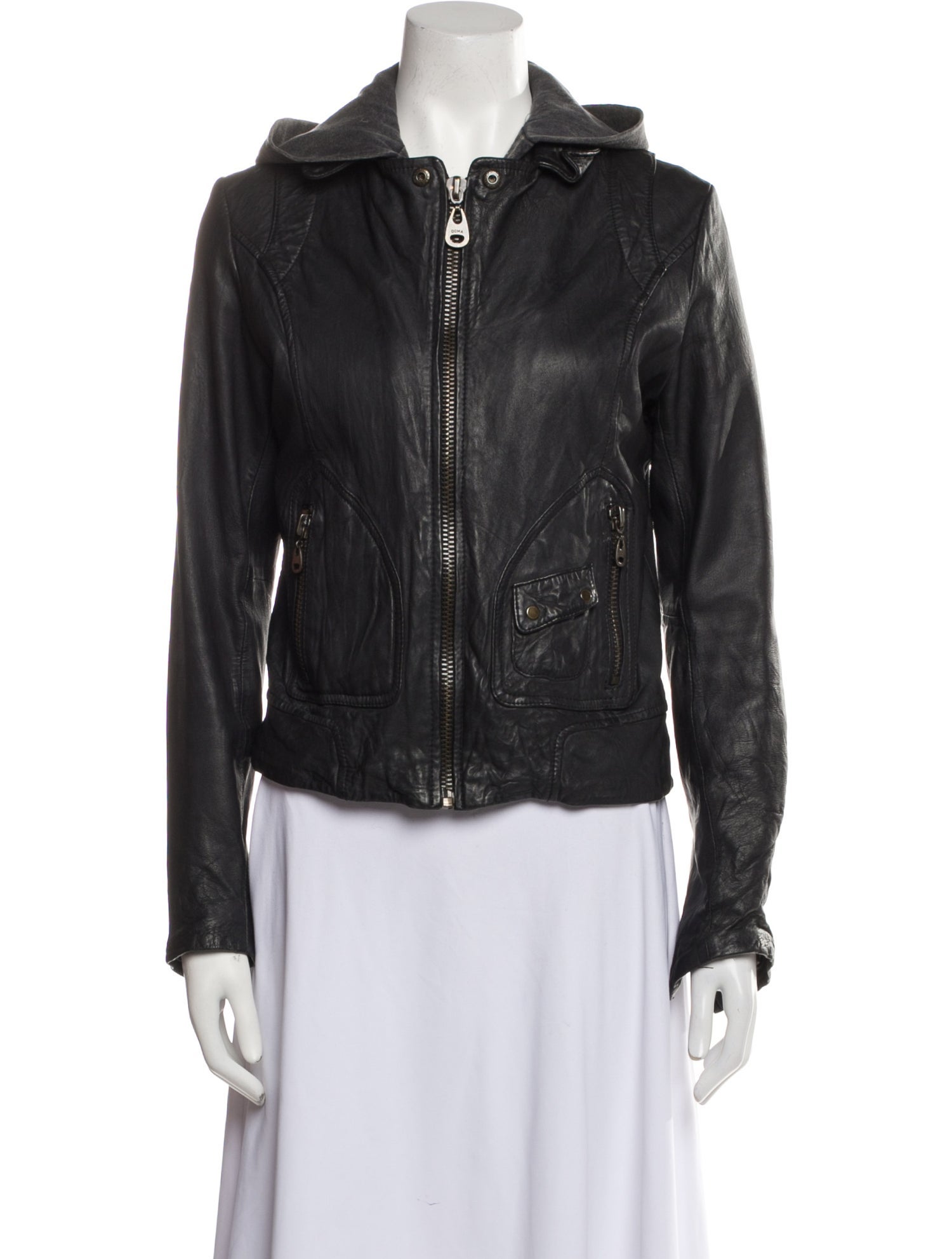 Doma Leather Biker Jacket