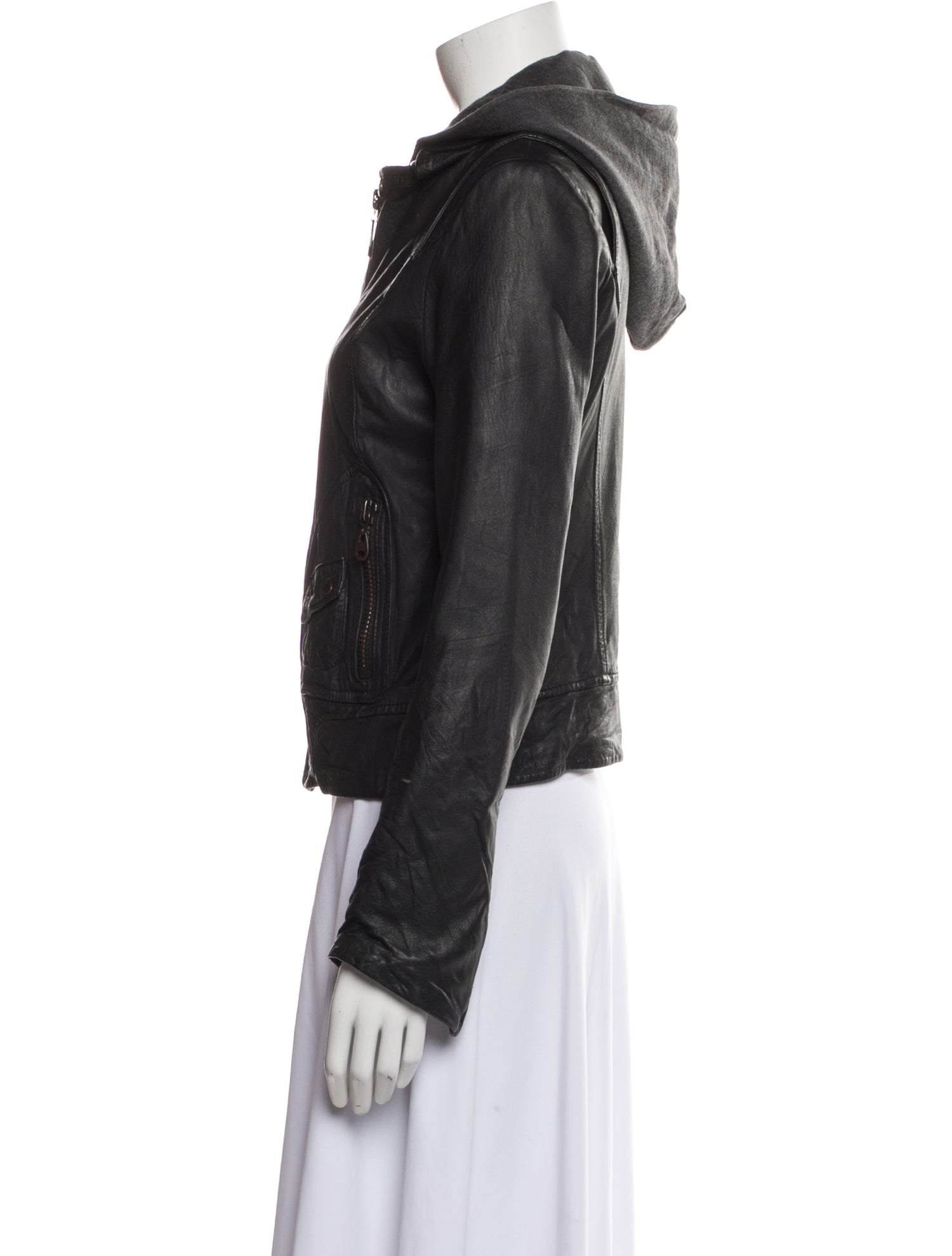 Doma Leather Biker Jacket