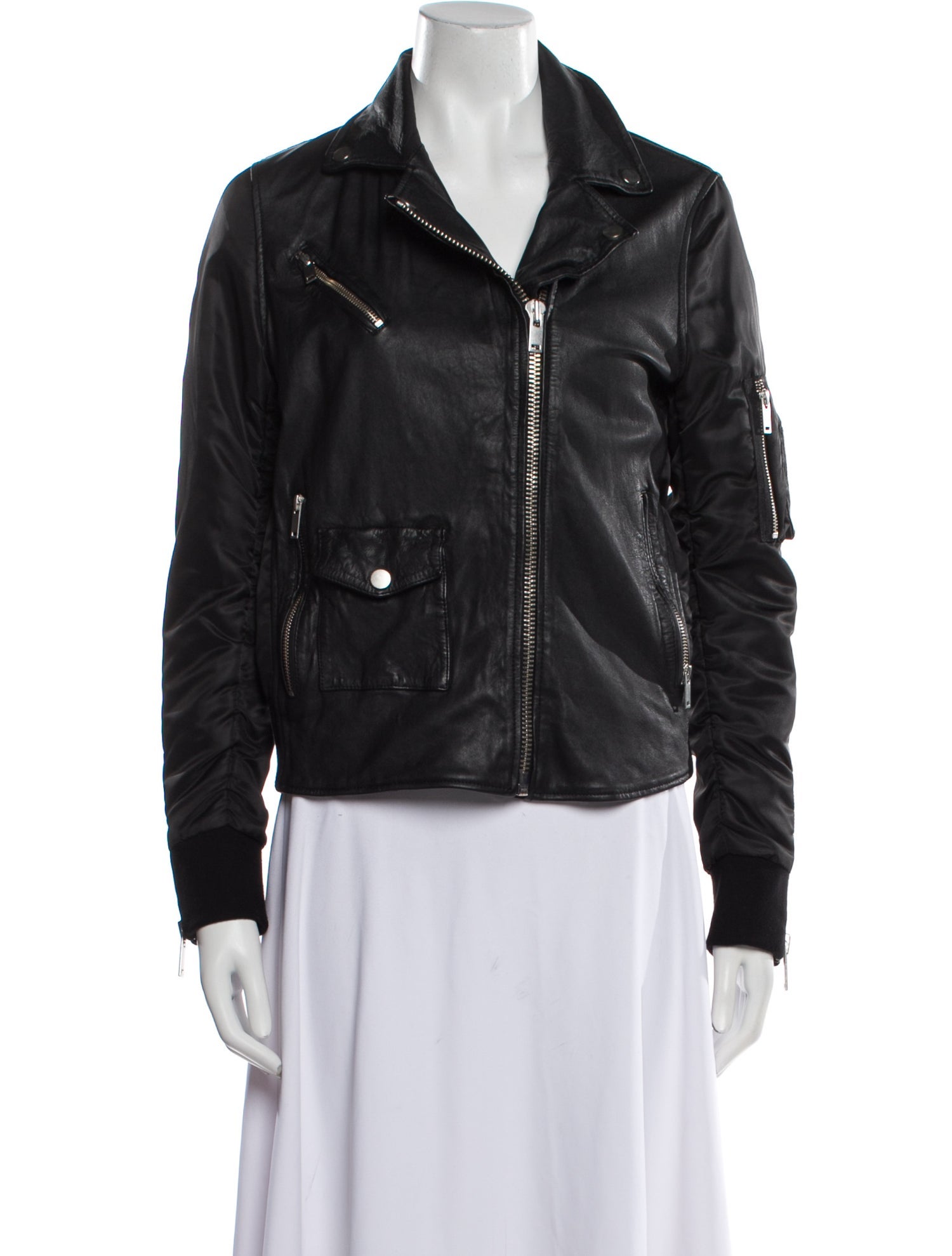 Doma Nylon Biker Jacket