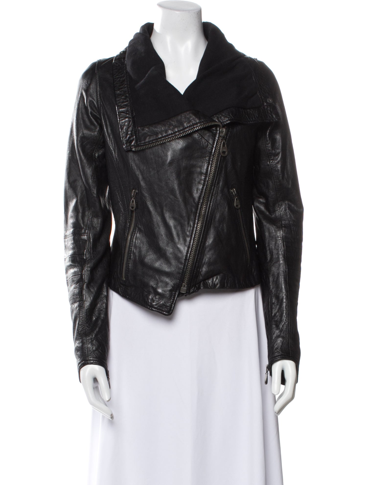 Doma Leather Biker Jacket