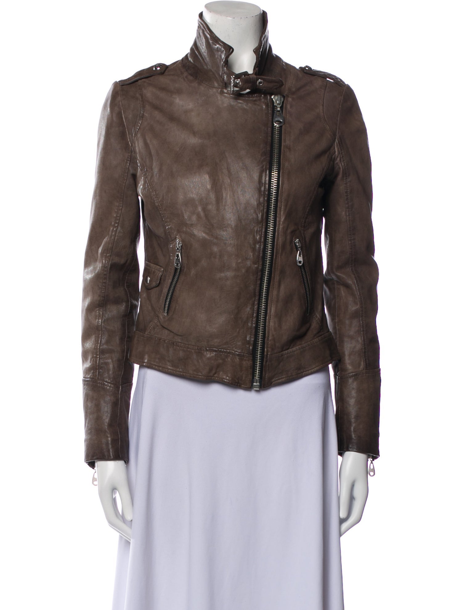 Doma Leather Biker Jacket