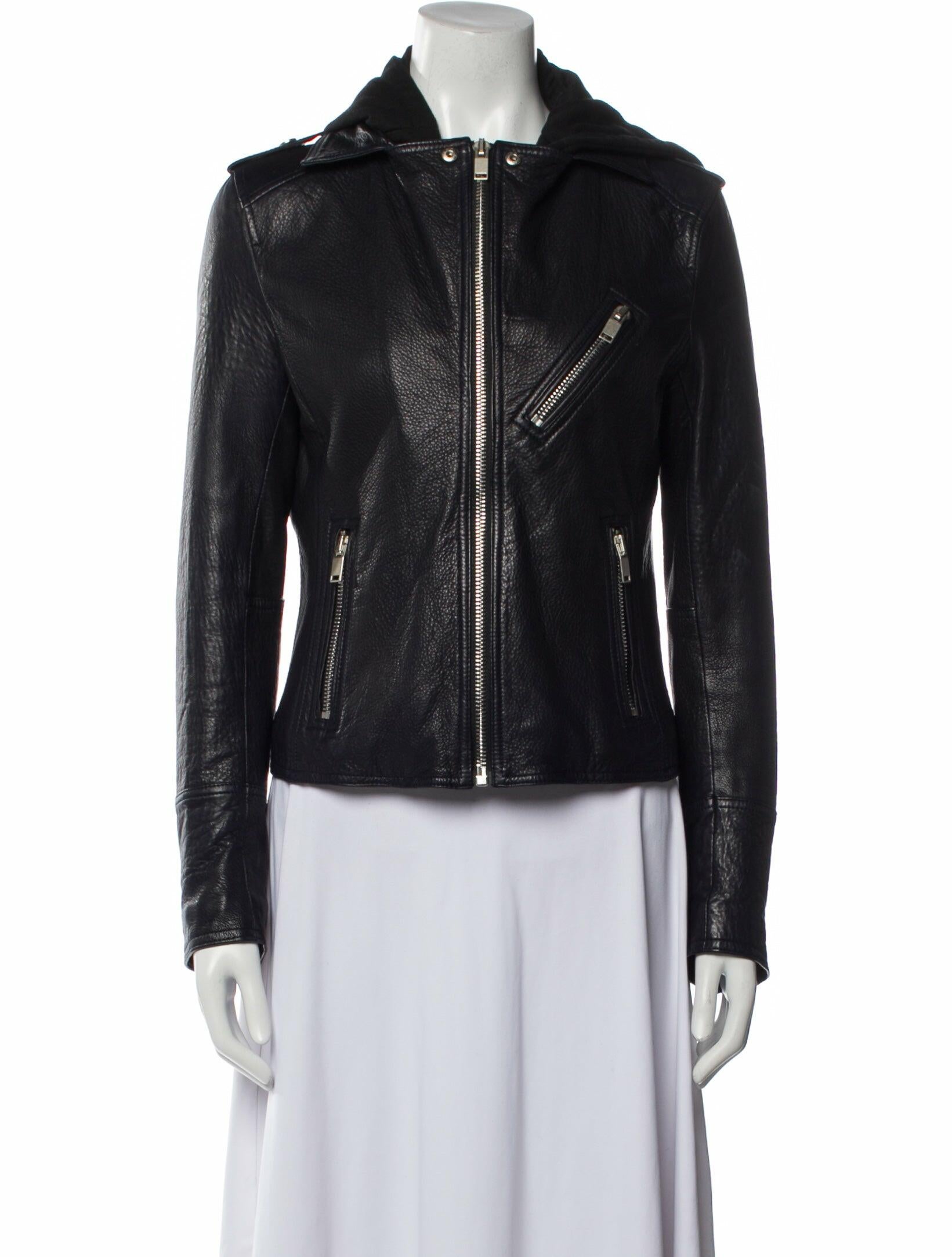 Doma Leather Biker Jacket