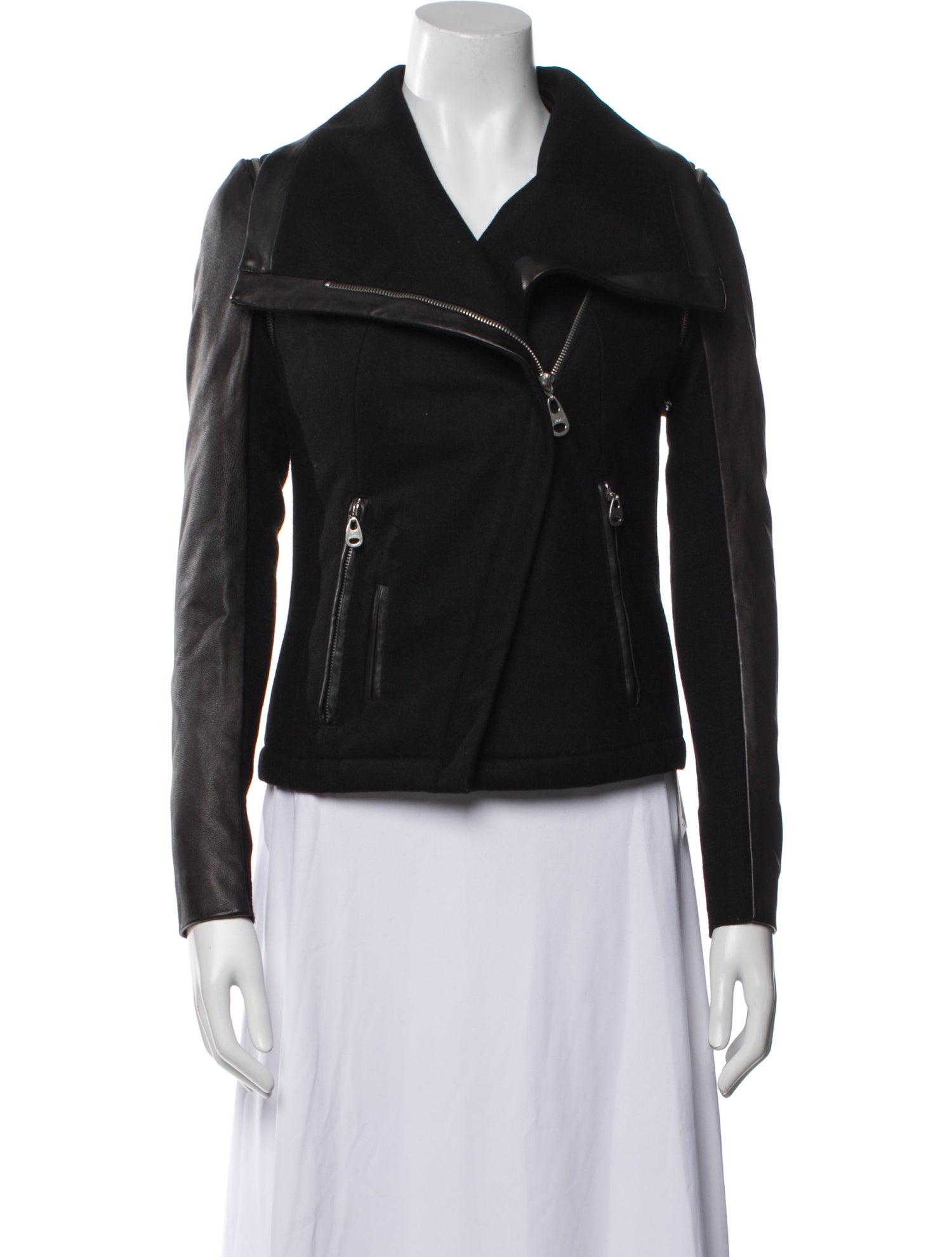 Doma Wool Biker Jacket