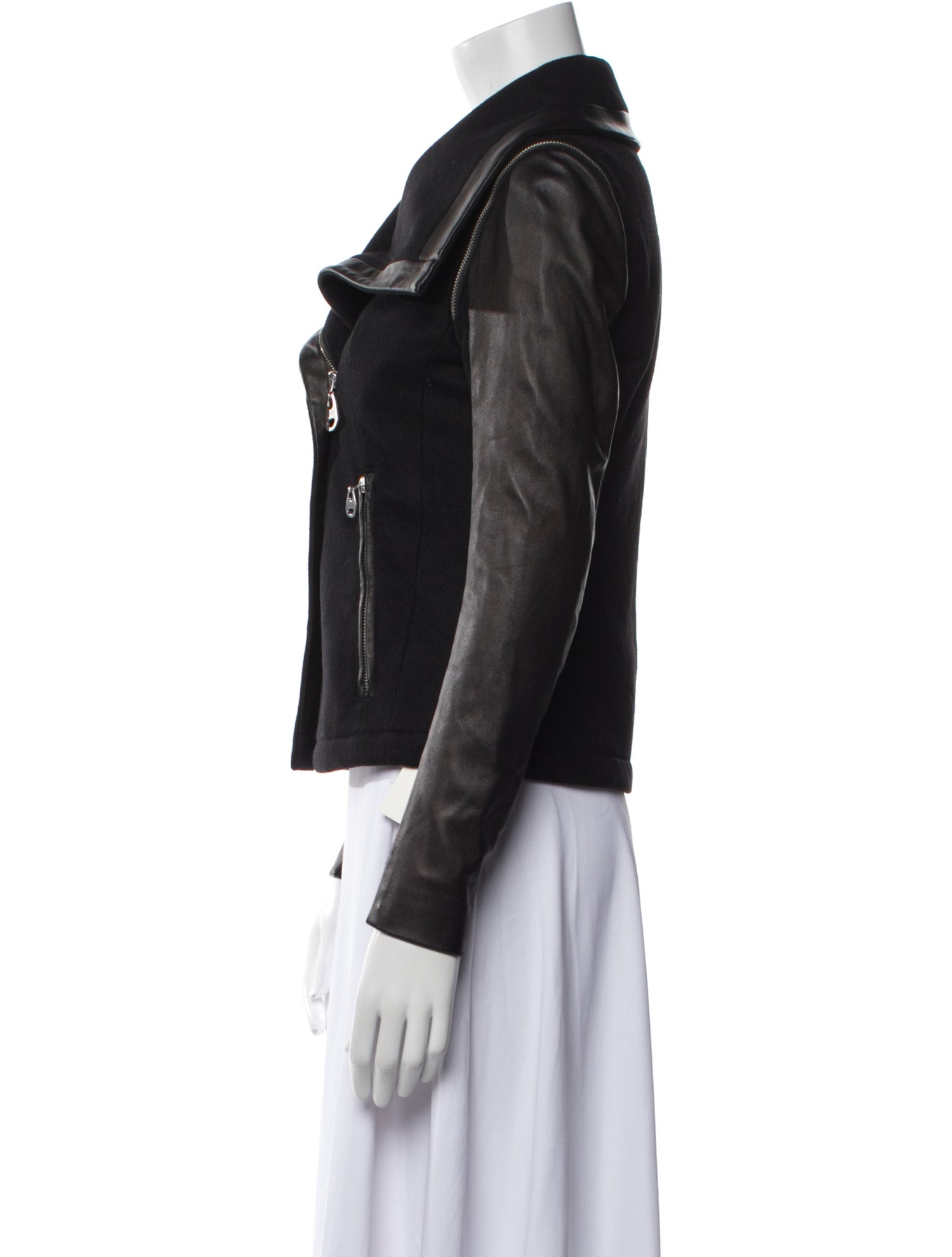 Doma Wool Biker Jacket