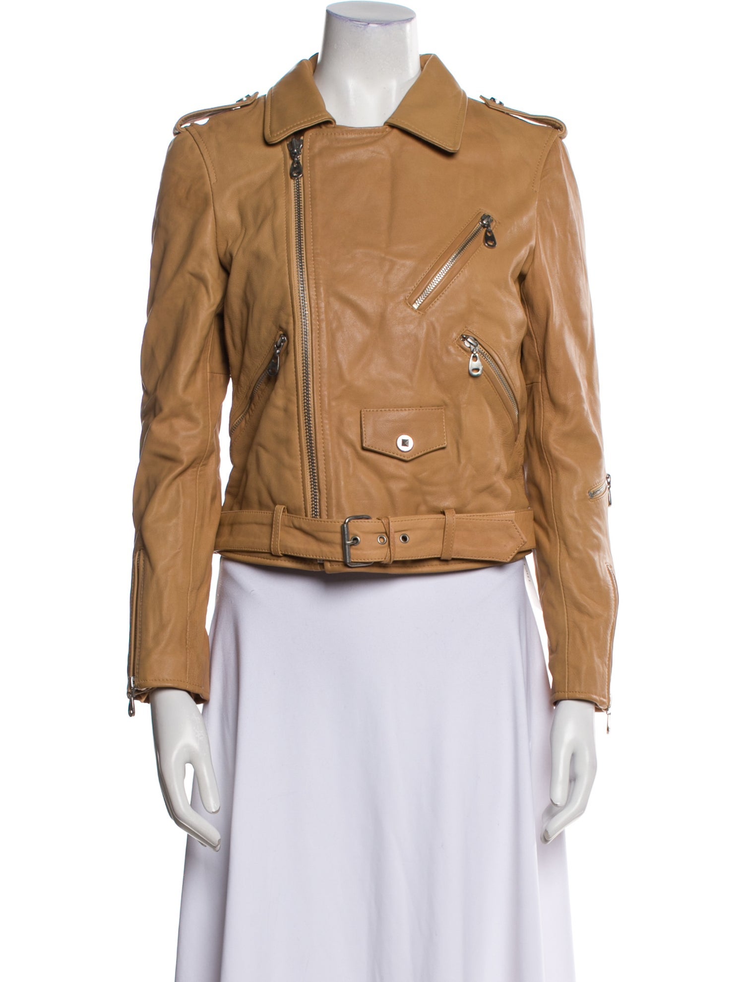 Doma Leather Biker Jacket