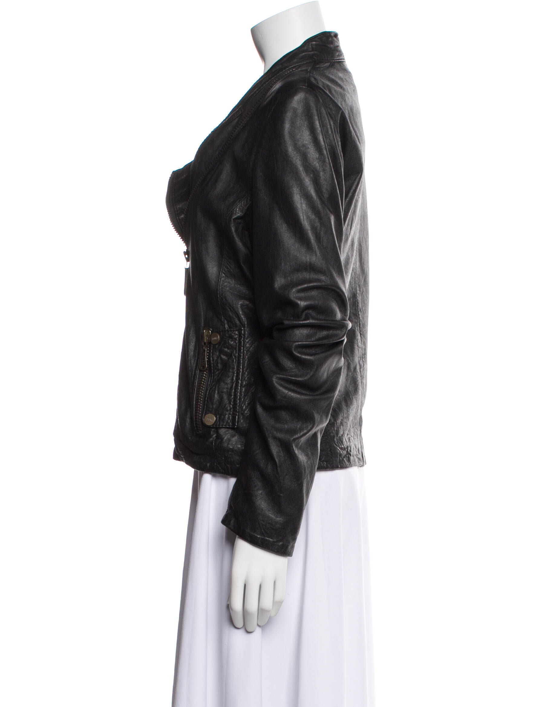 Doma Leather Biker Jacket
