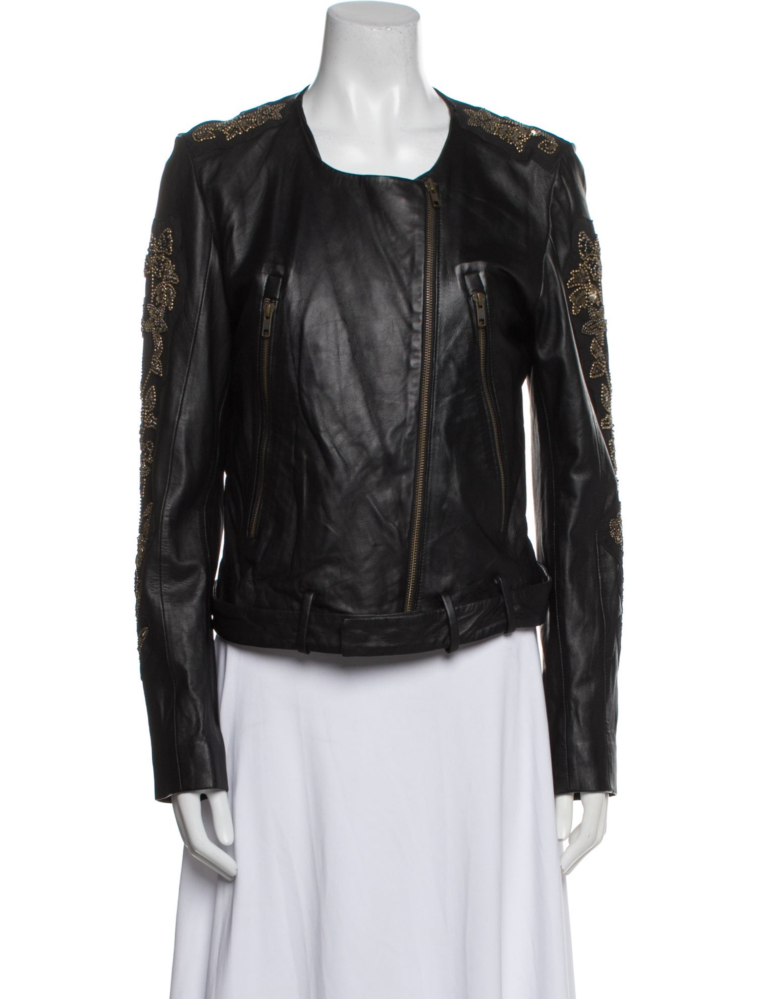 Doma Leather Biker Jacket