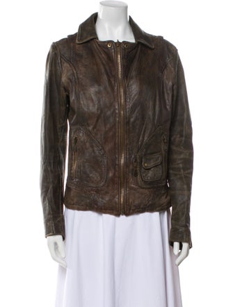 Doma Leather Biker Jacket