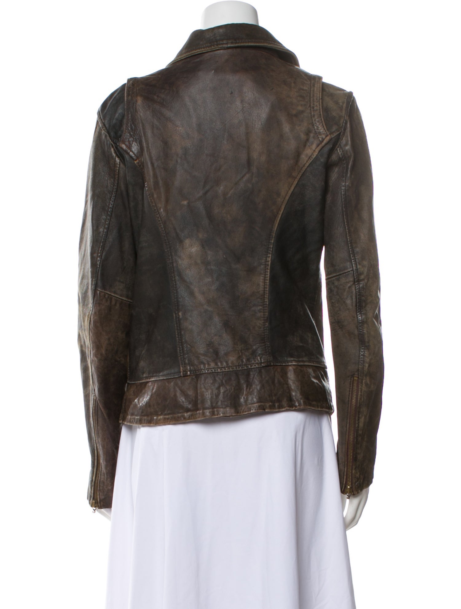 Doma Leather Biker Jacket