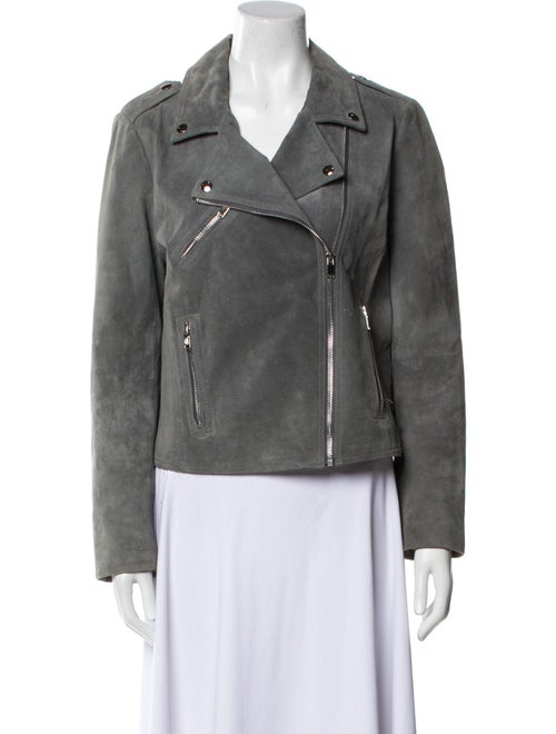 Doma Suede Biker Jacket