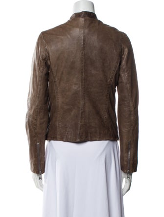 Doma Leather Biker Jacket