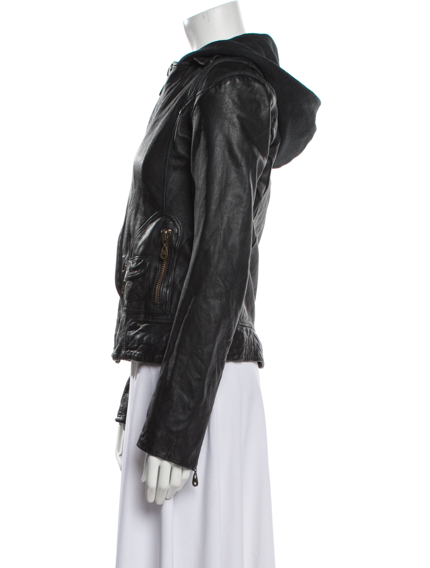 Doma Leather Biker Jacket