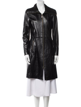 Doma Leather Evening Jacket