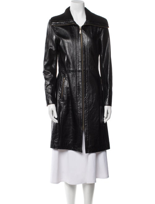 Doma Leather Evening Jacket