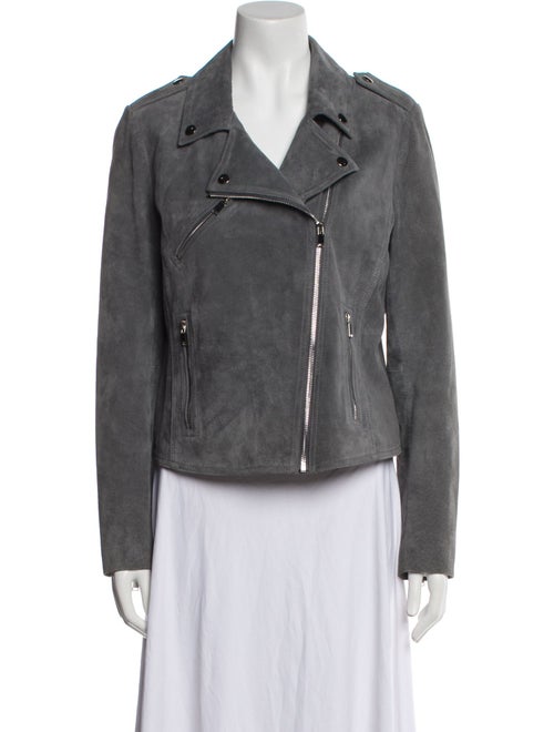 Doma Suede Biker Jacket