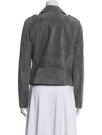 Doma Suede Biker Jacket
